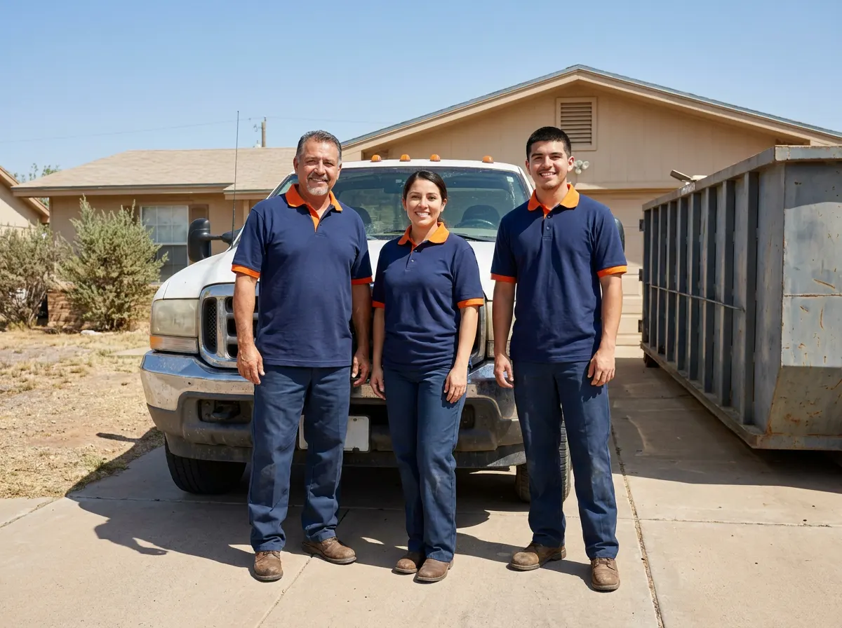 Vapt Vupt Dumpster Rental dumpster rental team in Midland, TX